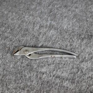 Kal Mini‎ Pliers 6 In KAL-235 Adjustable Knurled Handle Steel Silver Japan